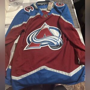 Adidas Authentic Colorado Avalanche PrimeGreen Jersey Size 54 XL NWT